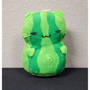 Kleptocats Sandi Watermelon Green Plush Stuffed Animal 6 inch tall